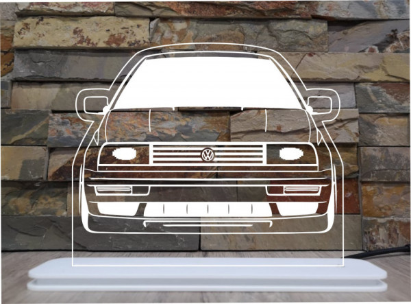 Moldura / Candeeiro com luz de presença - Volkswagen Jetta