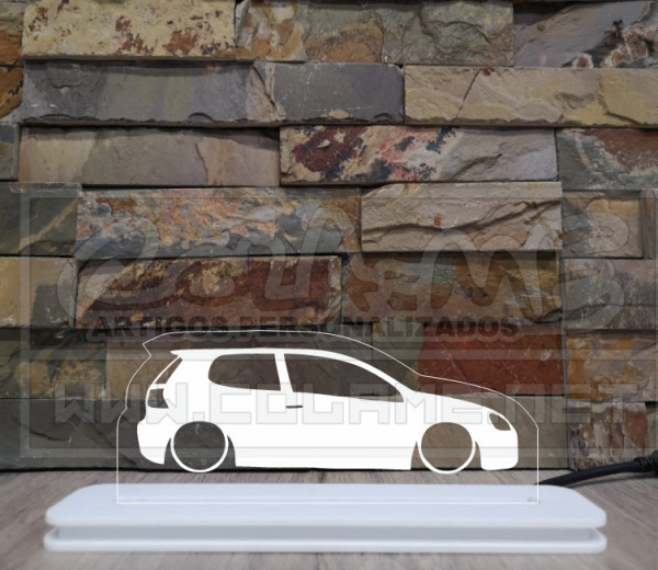 Moldura / Candeeiro com luz de presença - VW Mk5