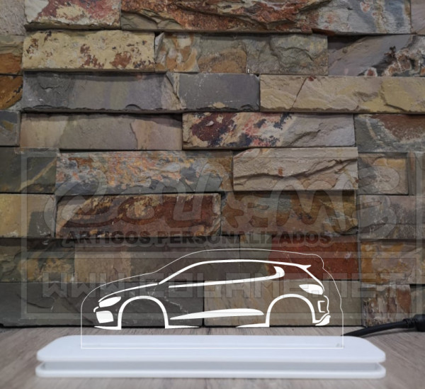 Moldura / Candeeiro com luz de presença - VW Scirocco