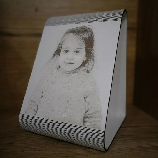 Moldura com Foto gravação