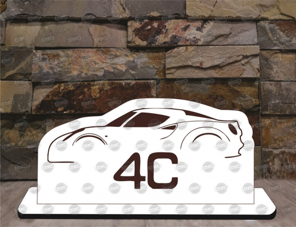 Moldura em MDF - Alfa R. 4C