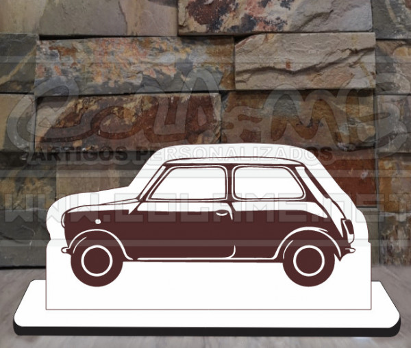 Moldura em MDF - Mini Clubman 1975