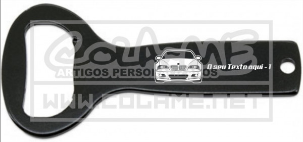 Porta-chaves Descapsulador / saca Caricas - BM E46 (Frente)