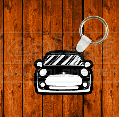 Porta chaves em acrílico preto - Mini One