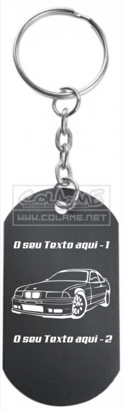 Porta Chaves em alumínio - BM E36