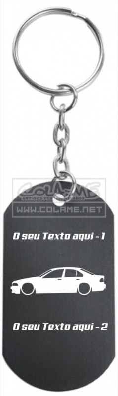 Porta Chaves em alumínio - BM E39 Lado