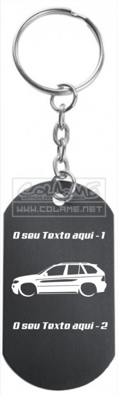 Porta Chaves em alumínio - BM X5