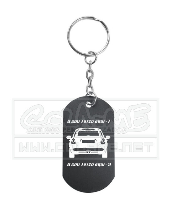 Porta Chaves em alumínio - Mini Cooper