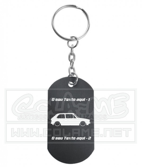 Porta Chaves em alumínio - VW Mk1