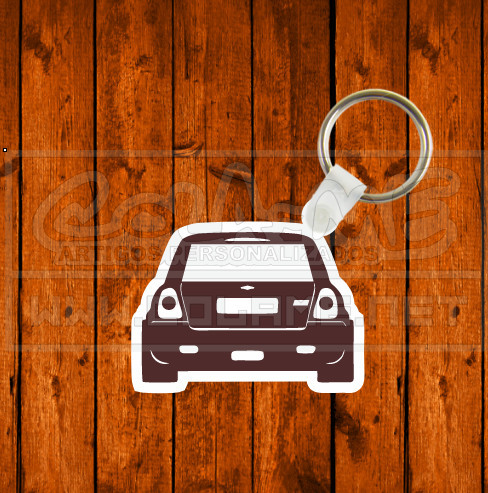 Porta chaves em MDF - Mini Cooper
