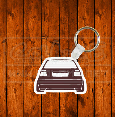 Porta chaves em MDF - VW Golf Mk3 - Traseira