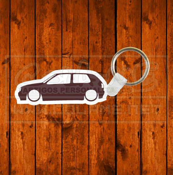 Porta chaves em MDF - VW Golf Mk6 R