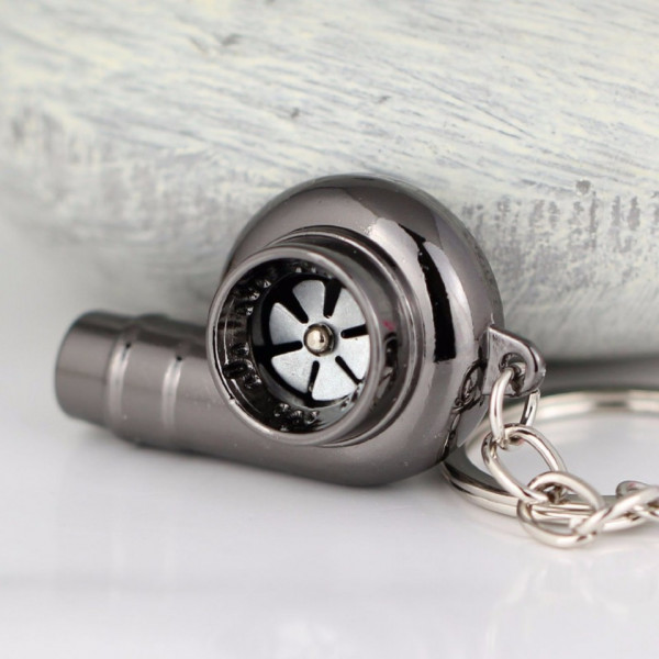 Porta Chaves - Turbo (funcional) - Gun Metal