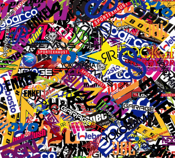 Sticker Bomb - Modelo 13 - 40x36cm