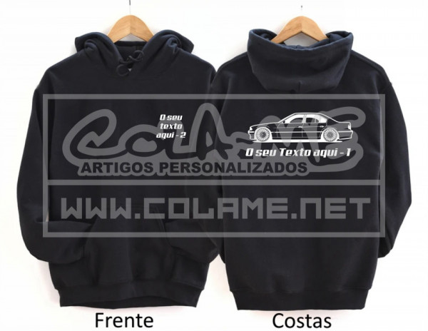 Sweatshirt com Capuz - BM E38 Lado