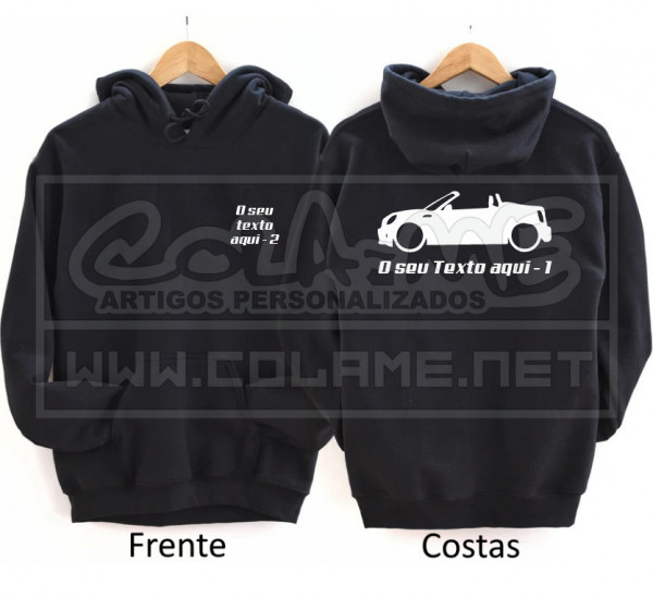 Sweatshirt com Capuz - Mini Cooper Cabrio
