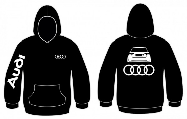 Sweatshirt com capuz para Audi A4 B7 Avant