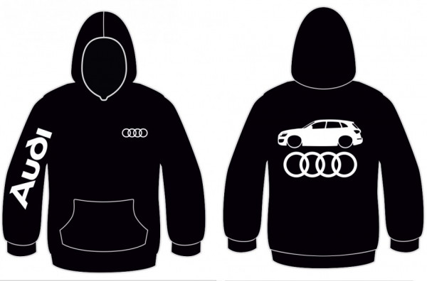 Sweatshirt com capuz para Audi Q5