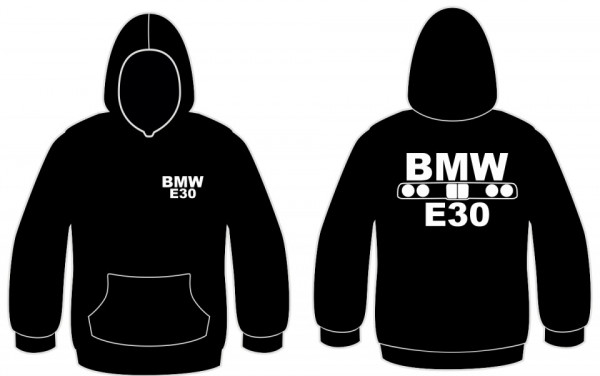 Sweatshirt com capuz para BMW E30