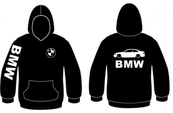 Sweatshirt com capuz para Bmw E46 Coupe