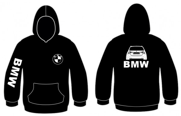 Sweatshirt com capuz para BMW E90 Touring