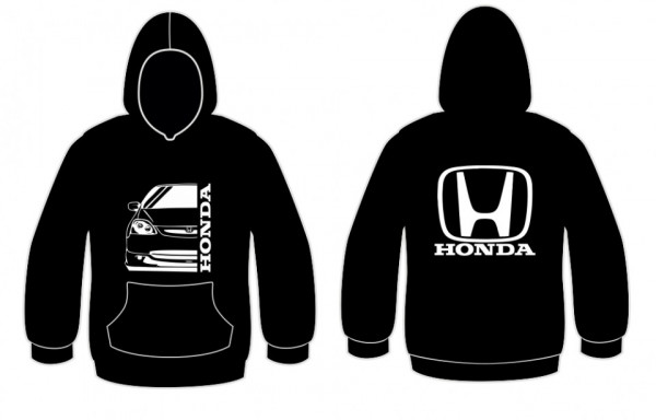 Sweatshirt com capuz para Honda Civic EP