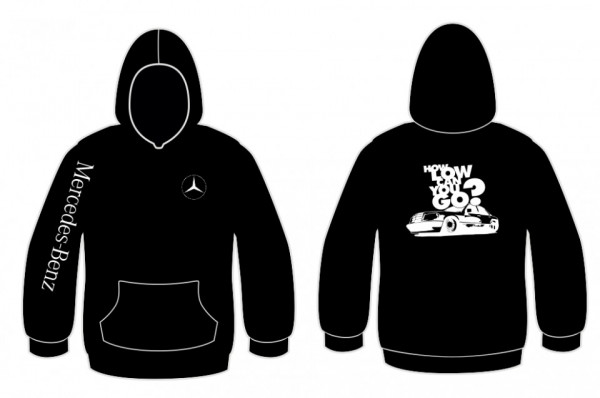 Sweatshirt com capuz para How low can you go? Mercedes