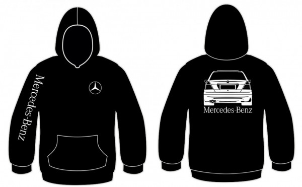 Sweatshirt com capuz para Mercedes C W202