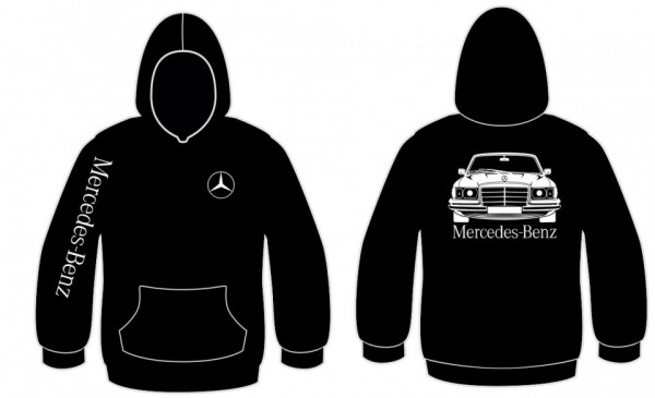 Sweatshirt com capuz para Mercedes W116 W123
