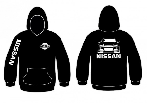 Sweatshirt com capuz para Nissan GTR R34