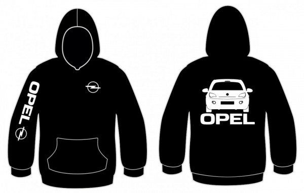 Sweatshirt com capuz para Opel Adam