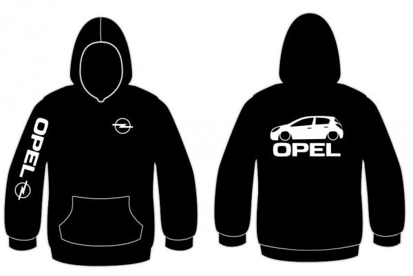 Sweatshirt com capuz para Opel Corsa D - 5 Portas