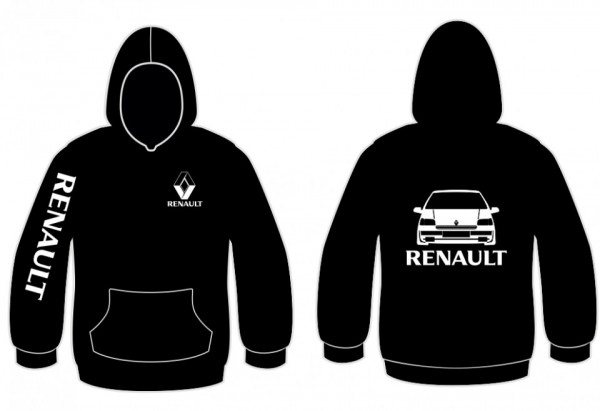 Sweatshirt com capuz para Renault Clio MK1 fase 1