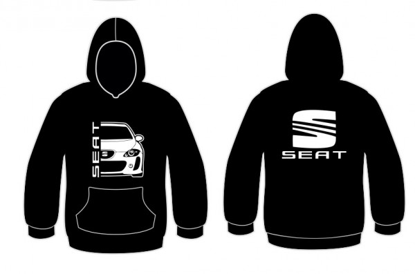 Sweatshirt com capuz para Seat Leon 1p