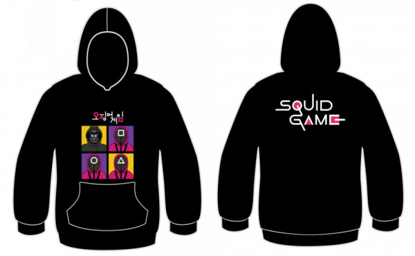 Sweatshirt com capuz para Squid Game