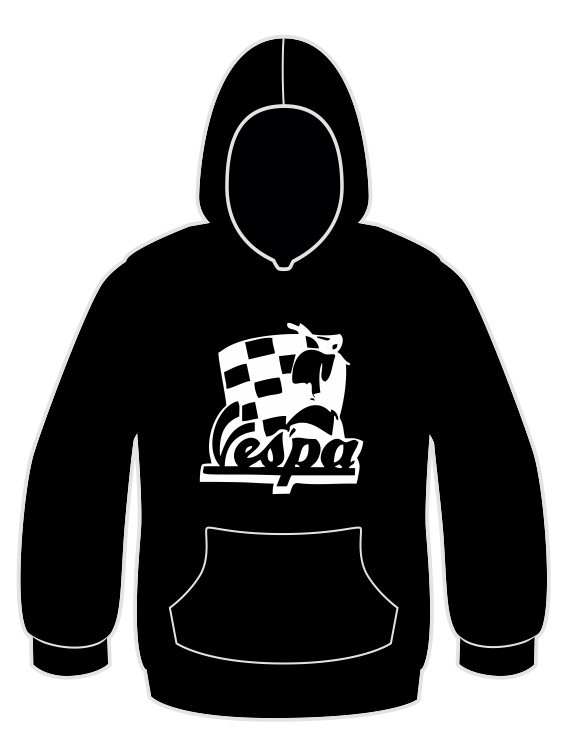 Sweatshirt com capuz para Vespa