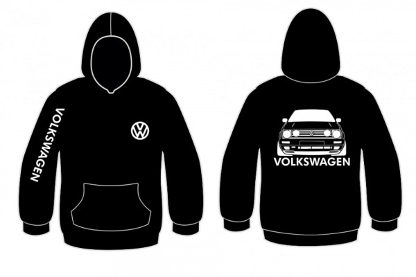 Sweatshirt com capuz para Volkswagen Golf 2