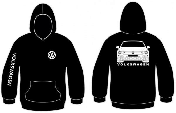 Sweatshirt com capuz para Volkswagen Golf 8 (VIII)