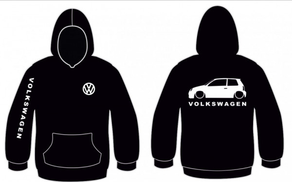 Sweatshirt com capuz para Volkswagen Lupo