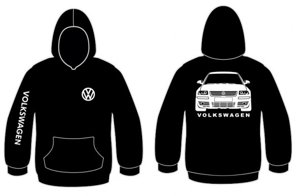 Sweatshirt com capuz para Volkswagen Passat 3BG