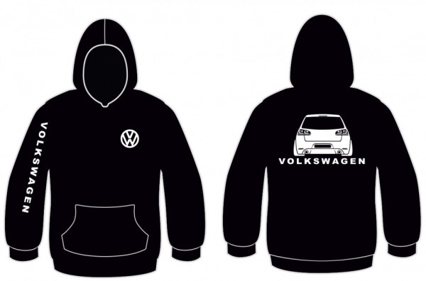 Sweatshirt com capuz para VW Golf 6 GTI