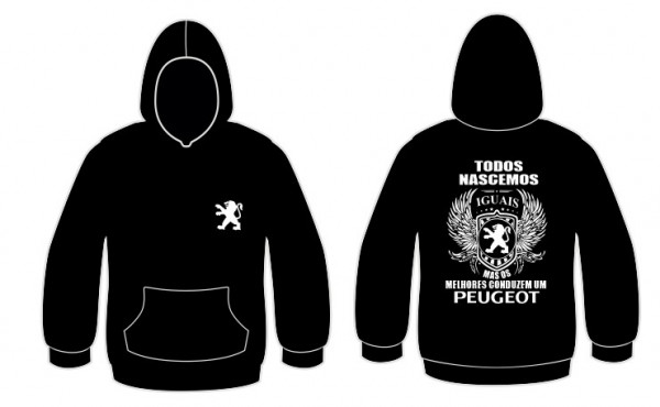 Sweatshirt com capuz Todos Nascemos (Peugeot)
