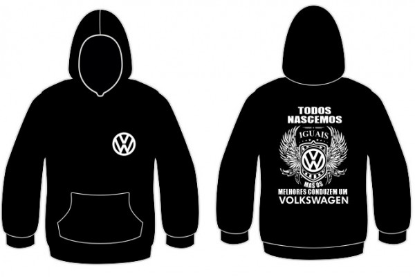 Sweatshirt com capuz Todos Nascemos (Volkswagen)
