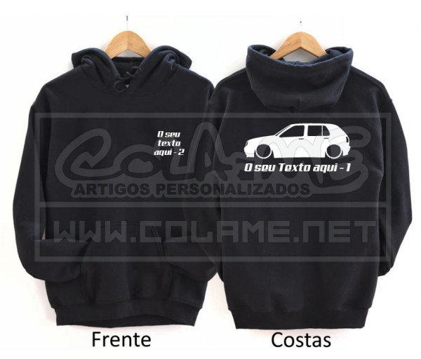Sweatshirt com Capuz - VW Golf Mk3 - 5 Portas