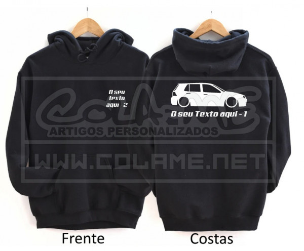 Sweatshirt com Capuz - VW Mk4 - 5 Portas