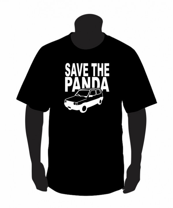 T-shirt com Save the Panda