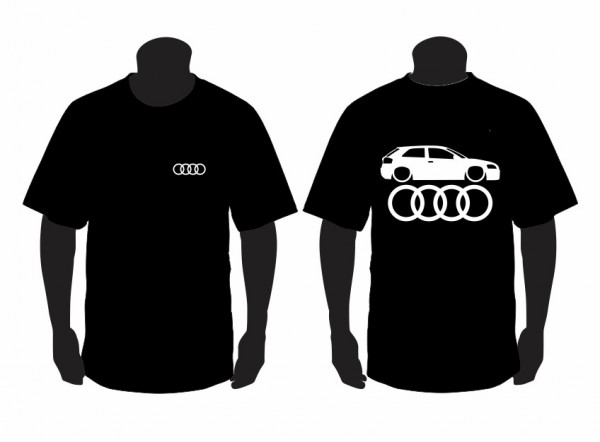 T-shirt para Audi A3 8P Lateral