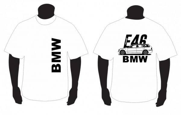 T-shirt para BMW E46