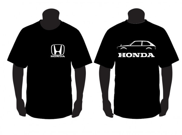 T-shirt para Honda Civic segunda geração