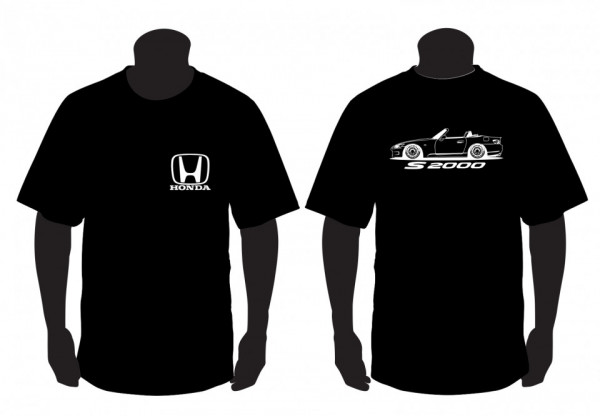 T-shirt para Honda S2000 Cabrio